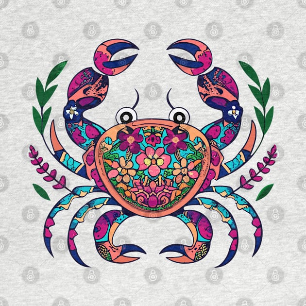 Floral Crab by hippohost